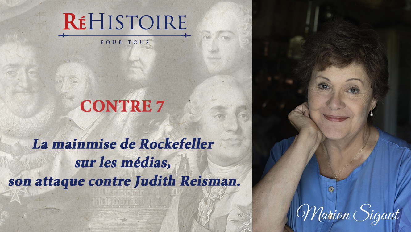 Mainmise de Rockefeller sur les médias, attaque contre Judith Reisman.